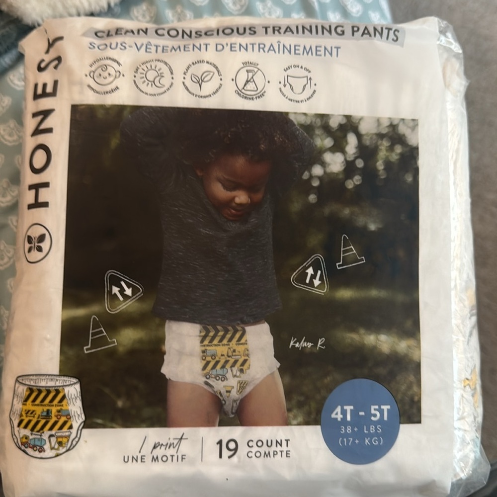 Honest Kids Training Pants - 4T-5T